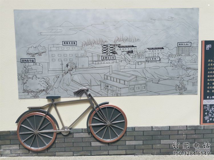 水車雕塑預定，城區小品，民俗水車雕塑制造商