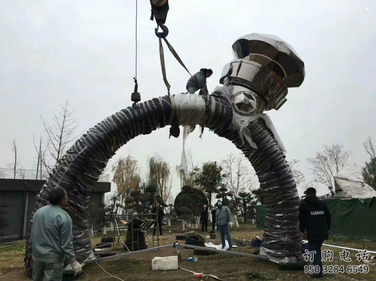 戒指環雕塑精選，美陳雕塑，鍛鋼戒指環雕塑通用