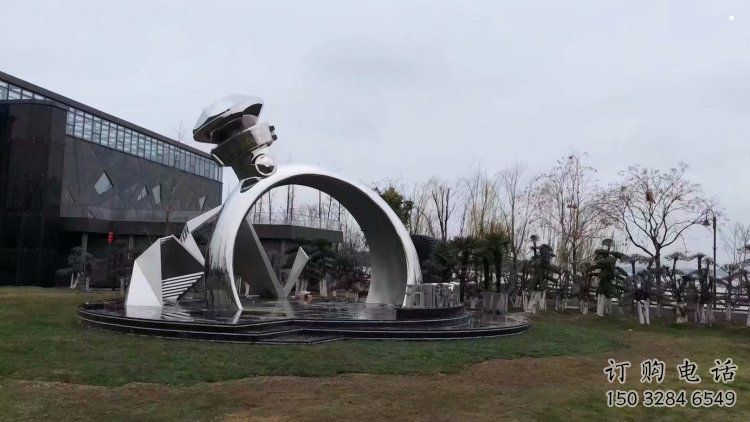 大型指環(huán)雕塑