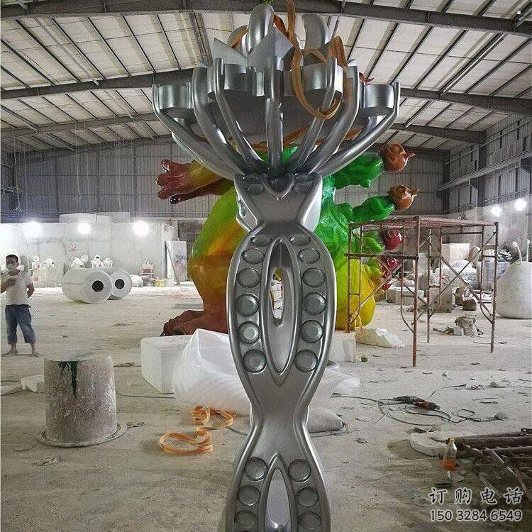 雕塑鉆戒制造，街景小品，景觀不銹鋼鉆戒雕塑優價