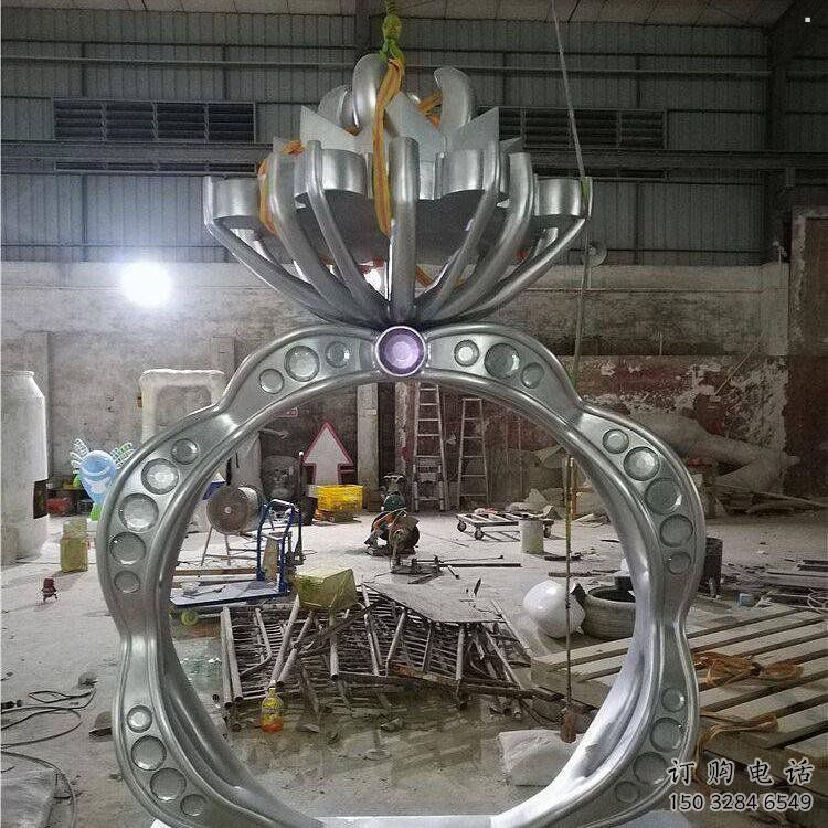 景區(qū)鉆戒雕塑優(yōu)選，圓雕體系，城市鉆戒雕塑選定