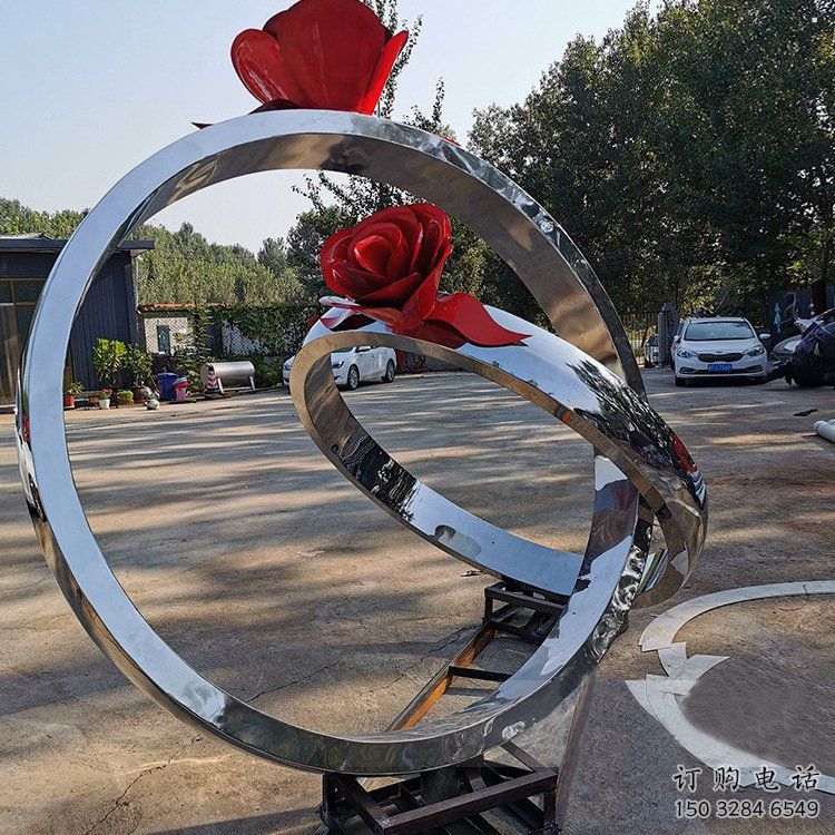 鉆戒雕塑標(biāo)志供需，透雕系列，大型鉆戒雕塑制造商