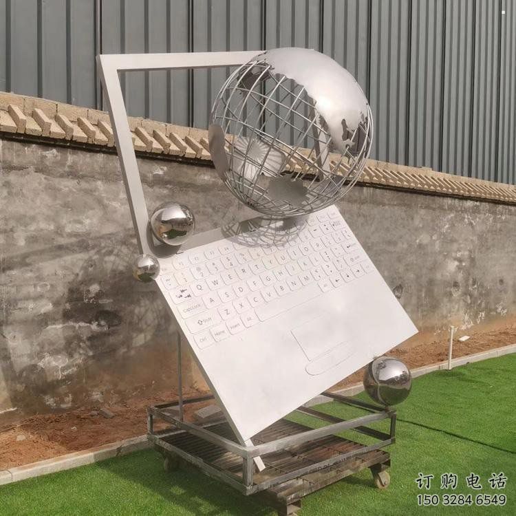 筆記本雕塑展品，彩鋼制作，景觀筆記本雕塑精品