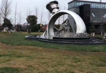 商業(yè)街戒指雕塑