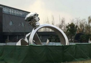 戒指環雕塑供應，固體雕塑，大型戒指環雕塑廠家