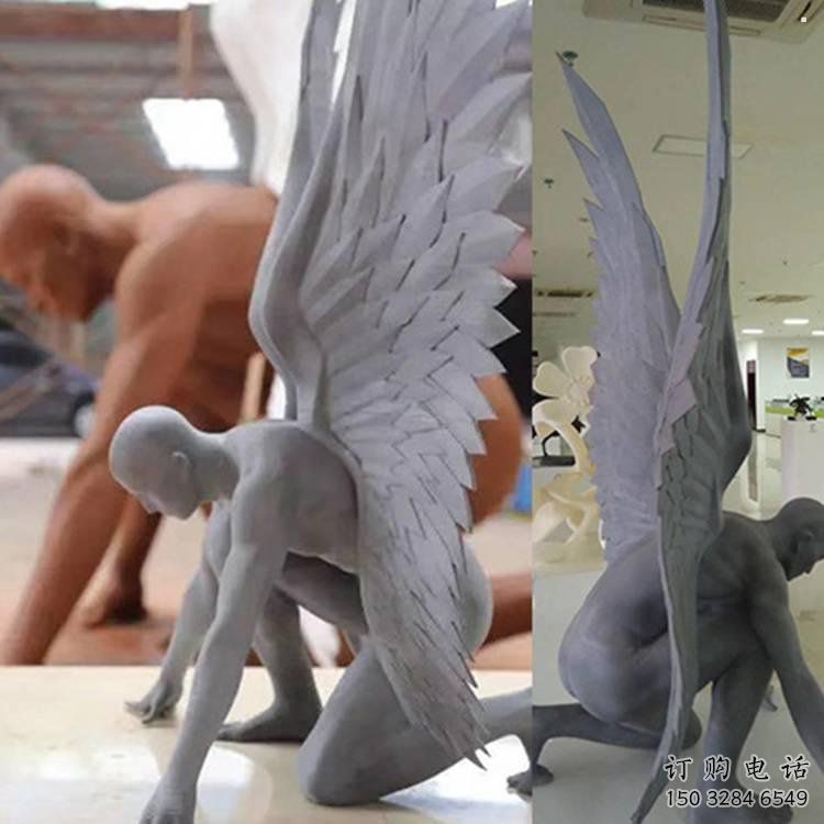 鳥翅雕塑工廠標(biāo)準(zhǔn)，多彩藝術(shù)，不銹鋼鳥翅雕塑供應(yīng)