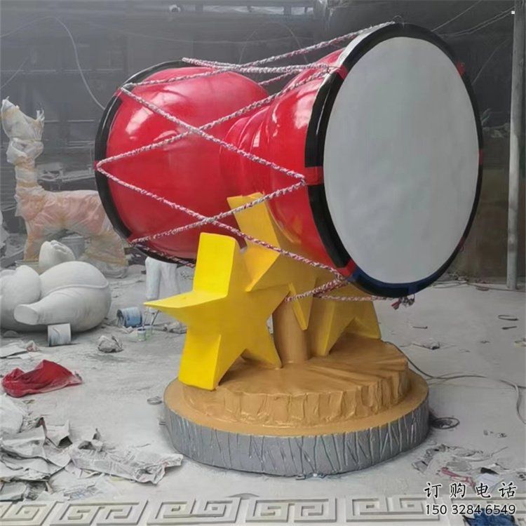 制造手拍鼓雕塑供需，鋼管組合，不銹鋼手拍鼓雕塑工程制作