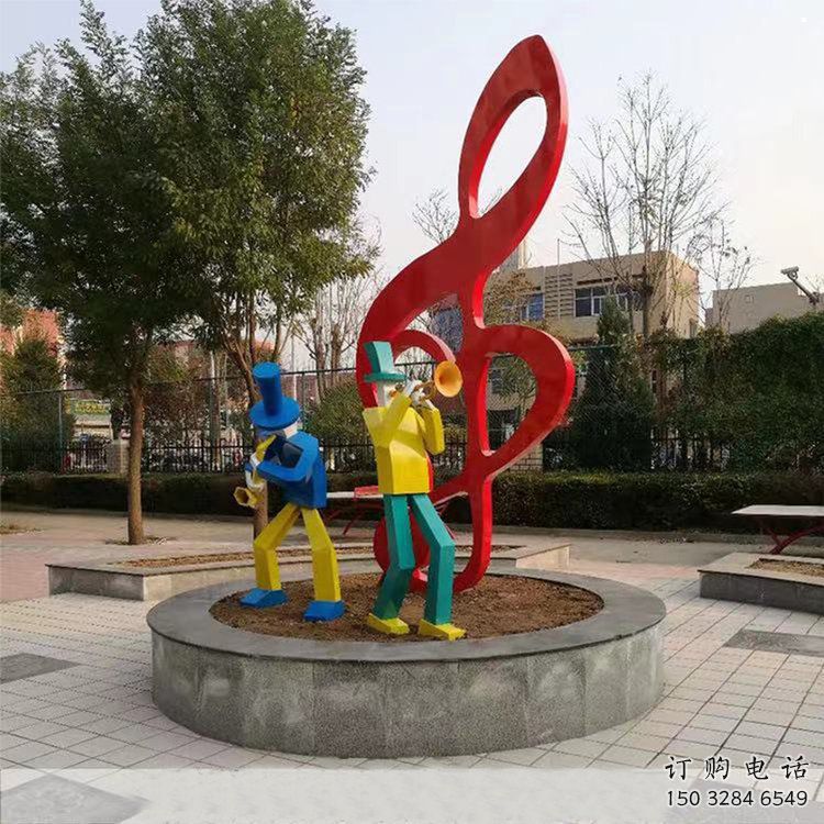 音樂符號雕塑常用，景觀概念，景觀音樂符號雕塑擺件