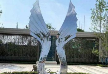 戶外翅膀雕塑，公園歐式雕塑，公園工藝