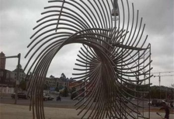 鳥翅雕塑服務(wù)商，景觀雕塑，不銹鋼鳥翅雕塑選定