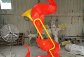 噴漆軍號(hào)雕塑