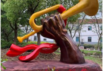 園林軍號(hào)雕塑