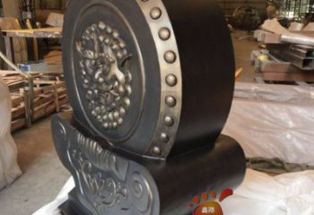 抱箍雕塑定制制造，歐式風格，銅抱箍雕塑供給