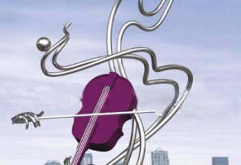 音樂符號雕塑生產，白鋼構件，白鋼音樂符號雕塑通用