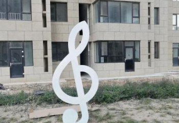 音樂符號雕塑系列供應，城市裝飾，彩色音樂符號雕塑優選