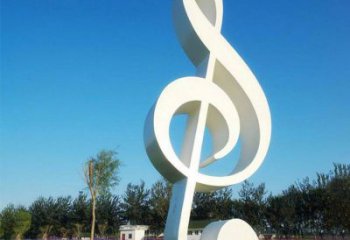 音樂符號雕塑制造商，小區(qū)擺件，歐式音樂符號雕塑制造商