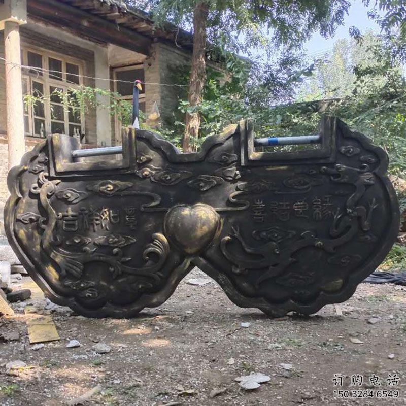 廣場(chǎng)鎖子雕塑供需，廣場(chǎng)雕塑，不銹鋼鎖子雕塑定制