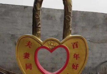 銅鎖子雕塑專供，校園雕塑，小區(qū)銅鎖子雕塑標(biāo)準(zhǔn)