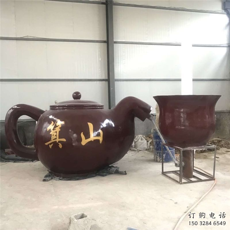 黃山商業(yè)街酒壺雕塑