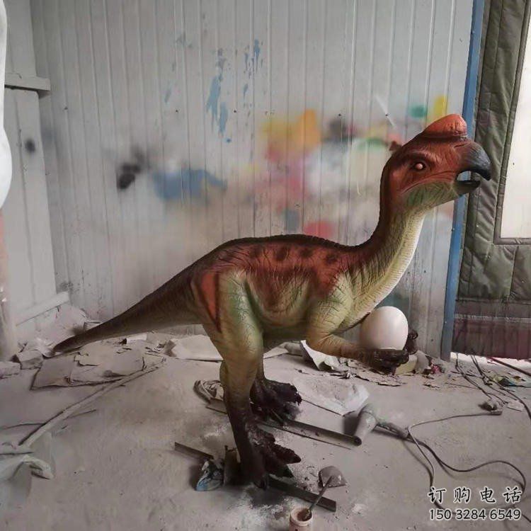 莆田抽象恐龍雕塑制造，動物雕塑，玻璃鋼恐龍雕塑展品