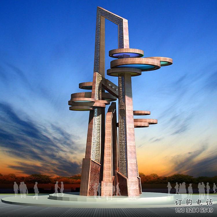 定西精神堡壘雕塑