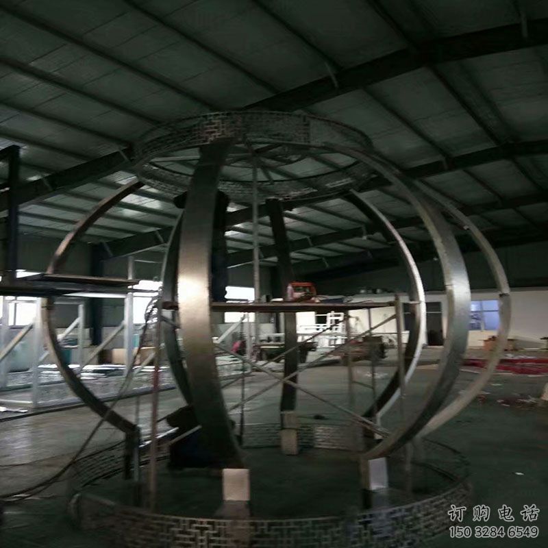 平頂山園林燈籠雕塑精選，陸地擺件，公園不銹鋼燈籠雕塑精品