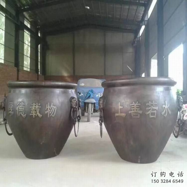信陽鑄銅缸雕塑預定