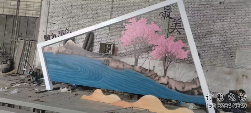 鶴壁景墻雕塑預用