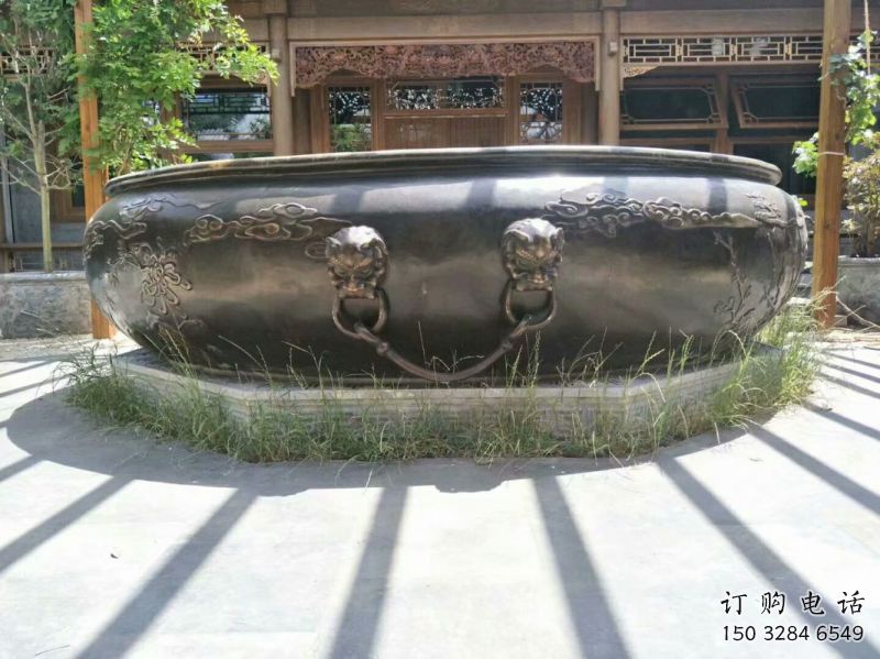 河南省鑄銅缸雕塑訂購