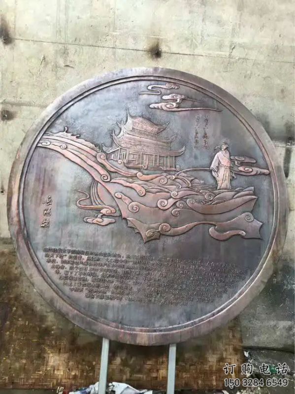 綏化純銅浮雕專供，城堡雕塑，城堡浮雕生產(chǎn)廠家