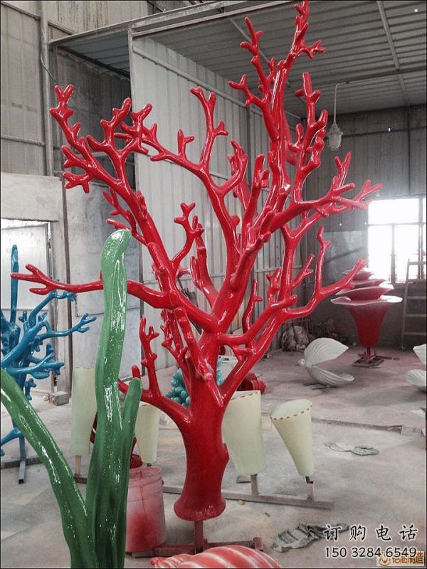 仿真樹雕塑廠家，景區(qū)雕塑，玻璃鋼仿真樹雕塑選定