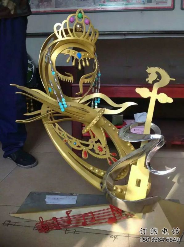 益陽(yáng)公園臉譜雕塑