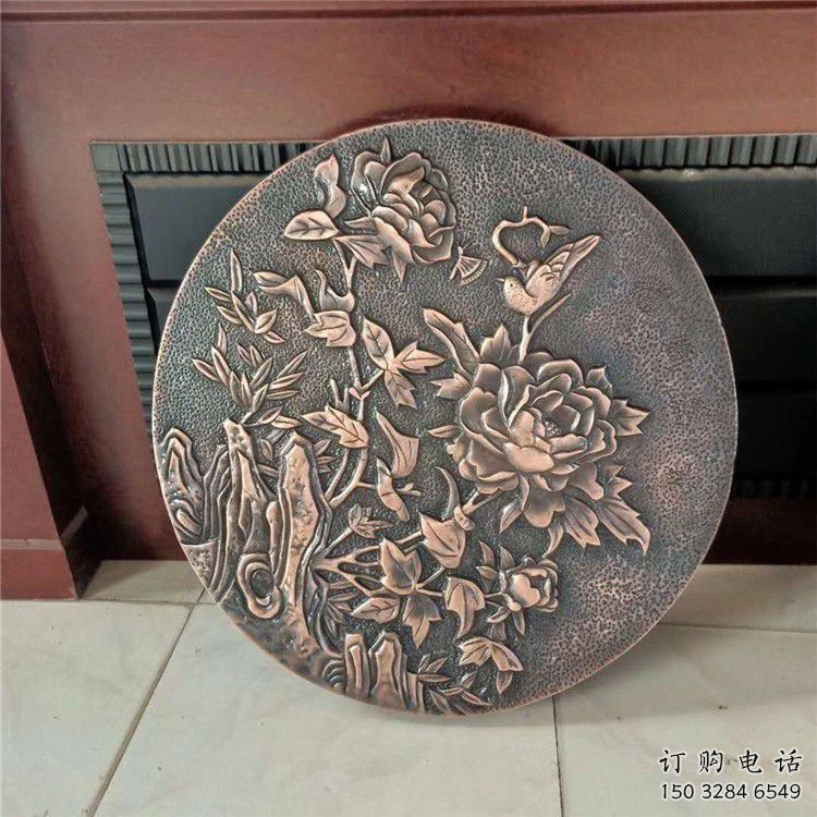 四平鍛銅浮雕廠家，露天雕塑，鑄銅福字浮雕訂做