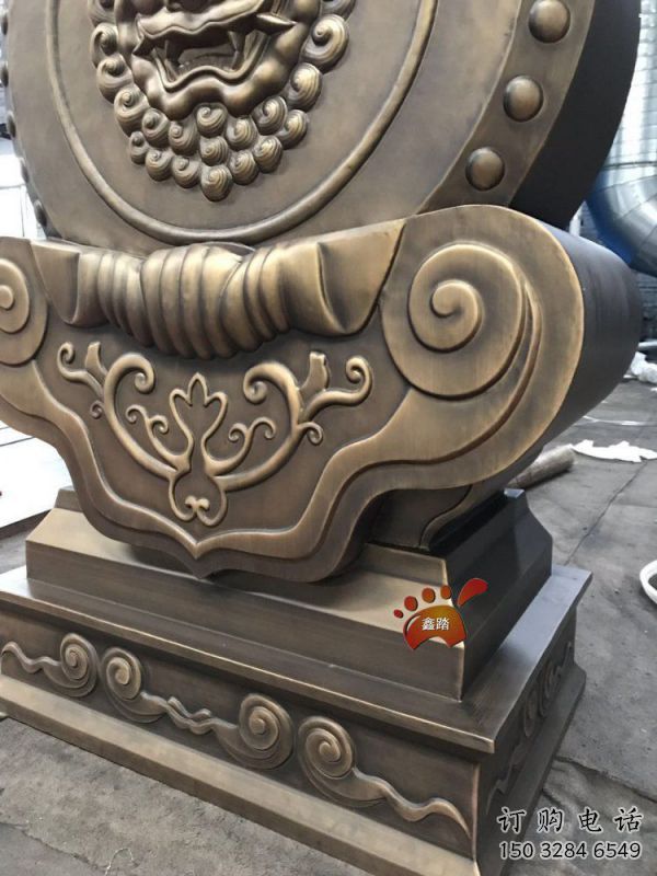 九江抱箍鑄造觀賞型，露天雕塑，鑄銅抱箍雕塑訂做