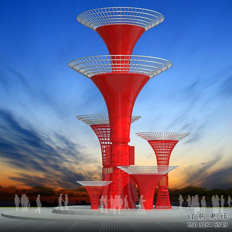 和平室內精神堡壘雕塑