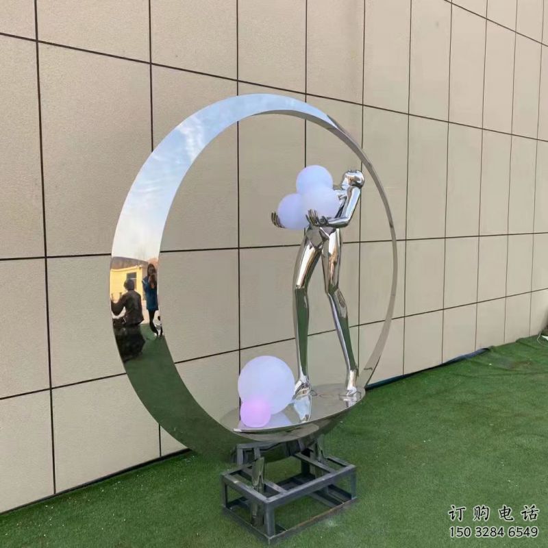 永寧仙子雕塑展品，公園小品，景觀圓環仙子雕塑生產商