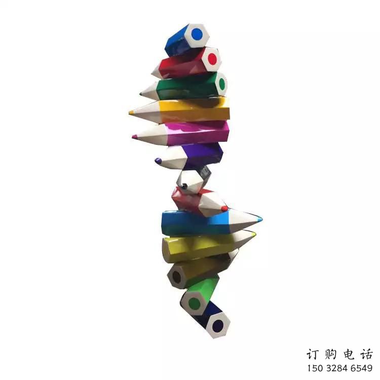 隆德企業鉛筆雕塑