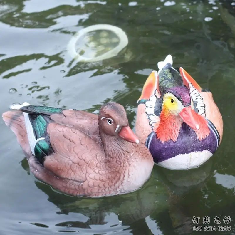 靈武園林鴛鴦雕塑