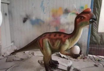 連云港抽象恐龍雕塑制造，動物雕塑，玻璃鋼恐龍雕塑展品