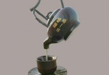 鹽城玄關懸壺雕塑