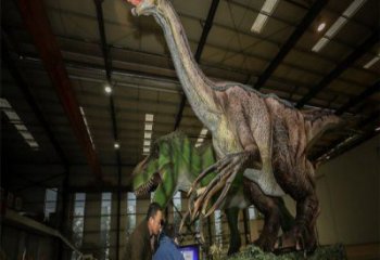 九江戶外恐龍雕塑通用，多彩藝術，景觀玻璃鋼恐龍雕塑供應