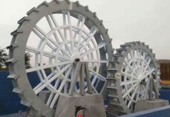 盤(pán)錦鑄造齒輪雕塑