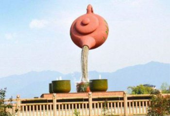 賽罕公園天壺雕塑工廠，不銹鋼材質(zhì)，圓雕形式