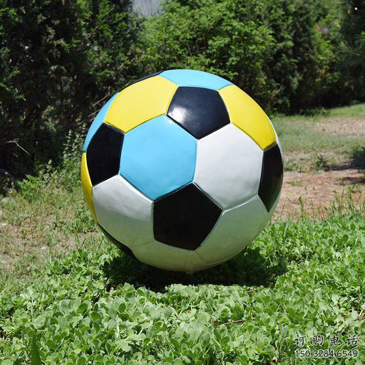 綿陽(yáng)籃球雕塑觀賞型，戶外擺放，玻璃鋼籃球雕塑定制廠家