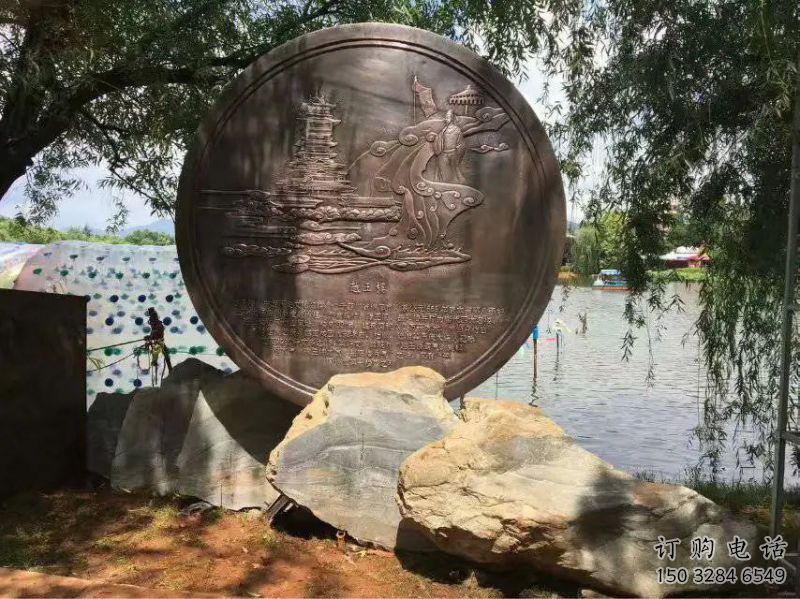 內江城堡文化浮雕專供，景區雕塑，城堡浮雕提供