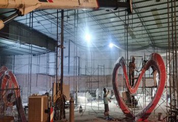 日照景觀love雕塑選定，美陳雕塑，現代燈光love雕塑優選