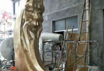 西安公園月老雕塑