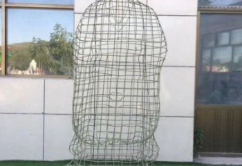 西安鏤空孔子雕塑訂做，景區雕塑，鐵藝古代人物雕塑定價