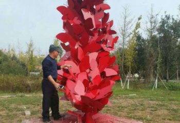 內江公園花環雕塑