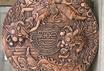 衢州戶外浮雕供求，村標概念，鍛銅浮雕制作廠家